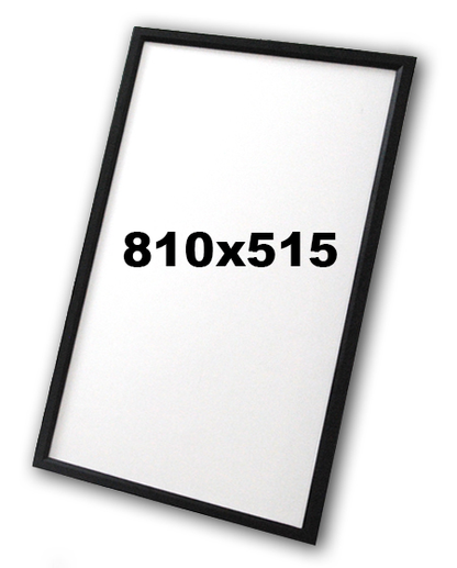 515 x 655mm wood frame