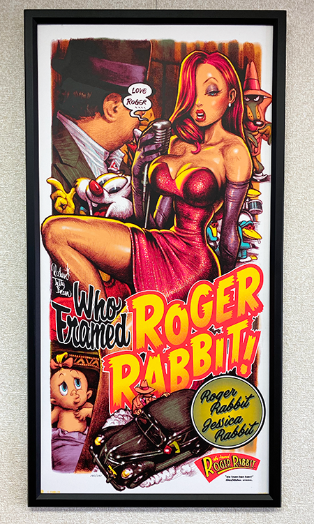 "Who Framed Roger Rabbit" Silk Screen Print