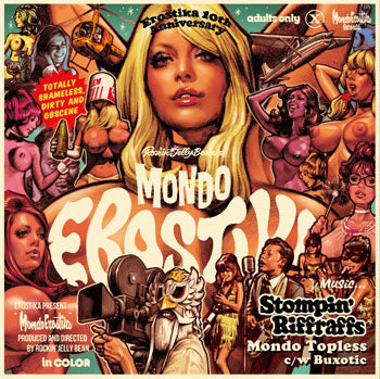 "MONDO TOPLESS / BUXOTIC" OST by Stompin' Riffraffs (7")