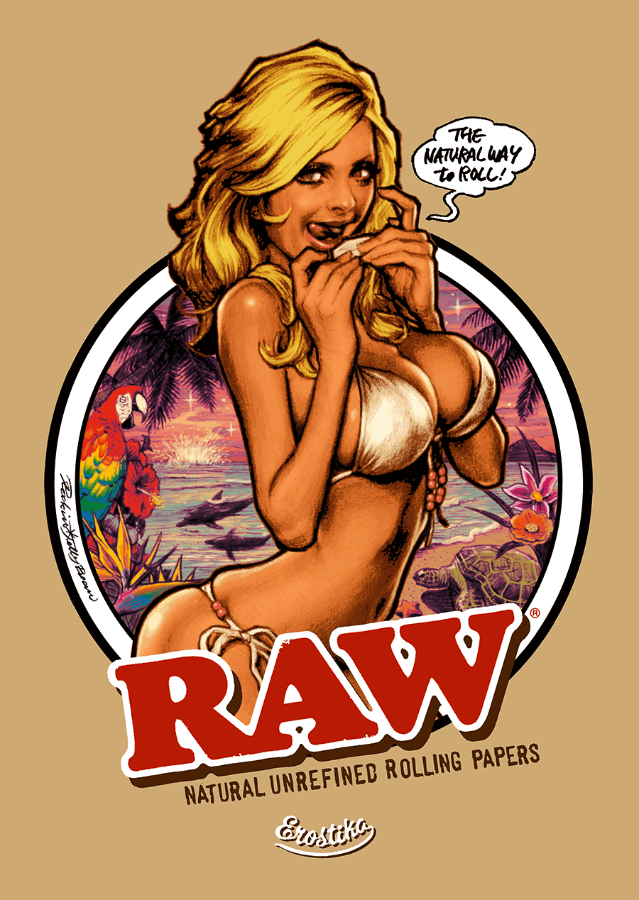 RAW GIRLS 1” LENTICULAR ANIMATION POSTER – EROSTIKA