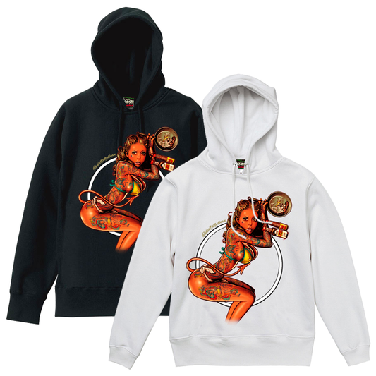 “DEVIL’S HOUSE WIVES PART3” HOODED PARKA