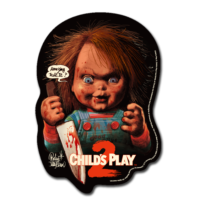 "CHILD'S PLAY2" STICKER